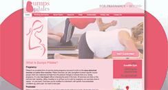 Desktop Screenshot of bumpspilates.com.au